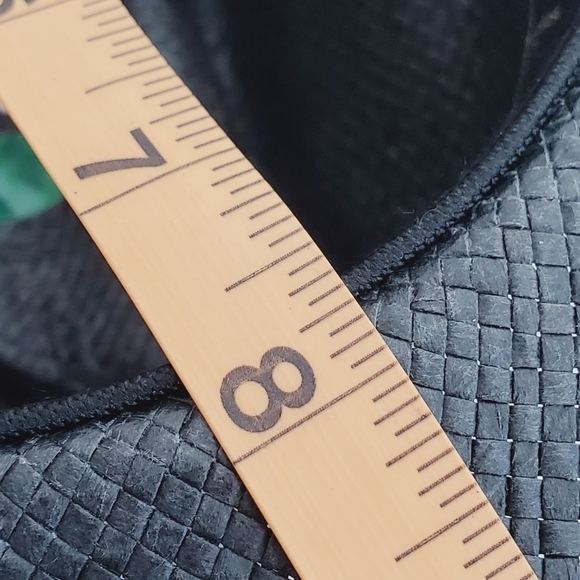 Rocha Hats Unitalla Western Cowboy Black Straw Hat Leather Tequila Patch - Picture 11 of 15